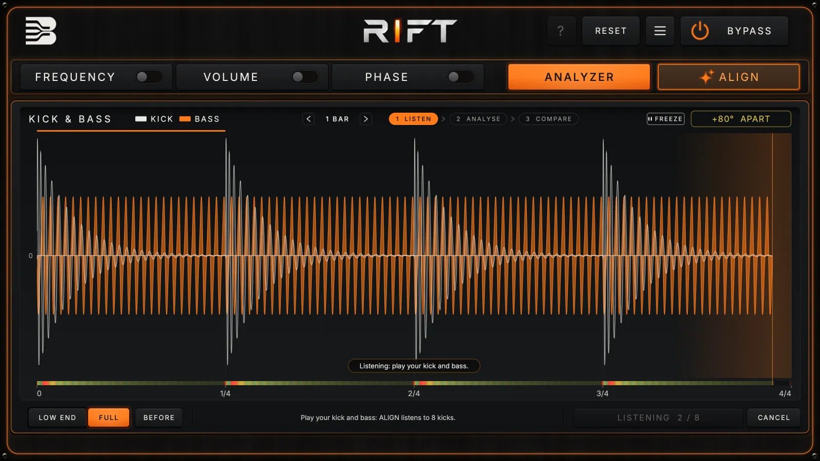Rift : Pressez ALIGN